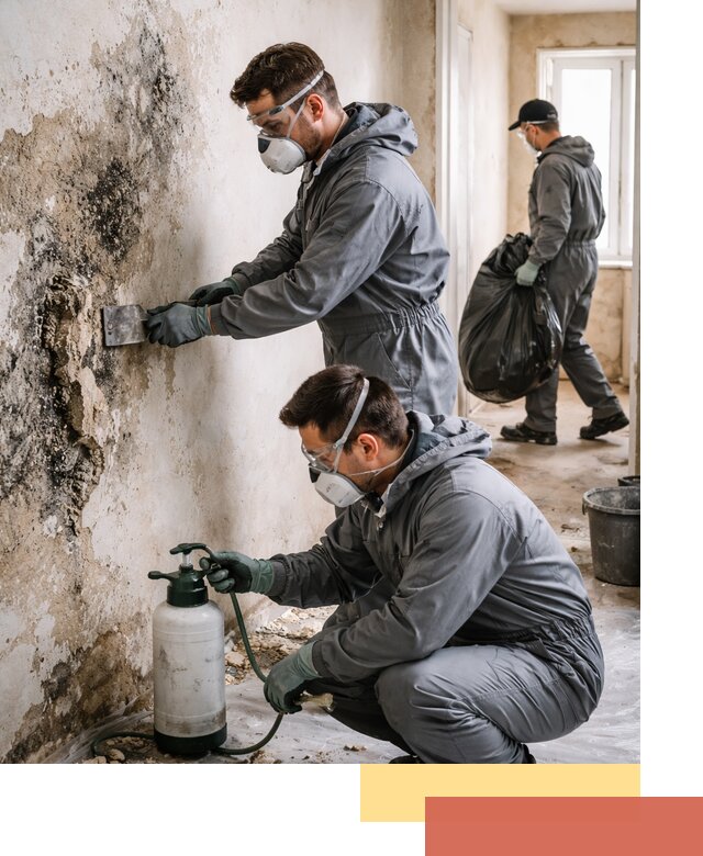 Удаление плесени со стен профессионально в Ижевске