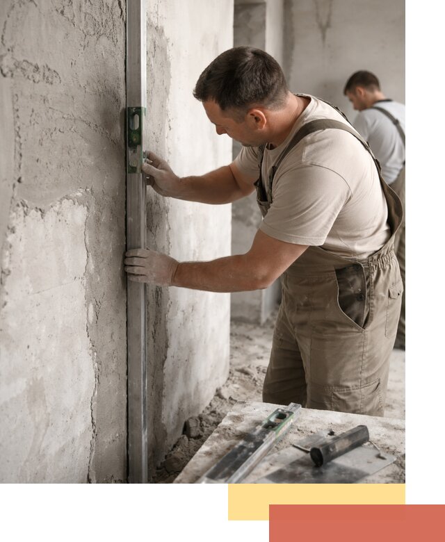 Установка штукатурных маяков в Ижевске с гарантией качества