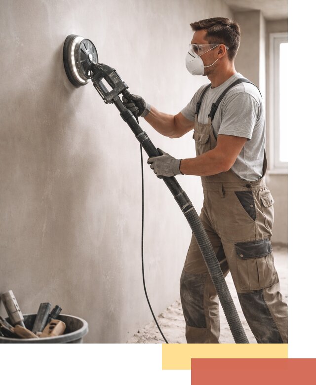 Профессиональная шлифовка стен в Ижевске быстро и качественно