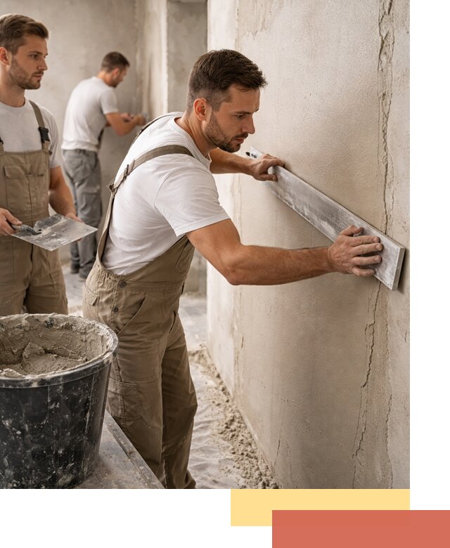 Штукатурка стен без маяков в Ижевске быстро и качественно