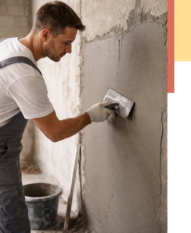 Штукатурка стен под плитку в Ижевске от 4363 руб./м2 — выравнивание под плитку | ОТДЕЛОЧНИК-Жвс