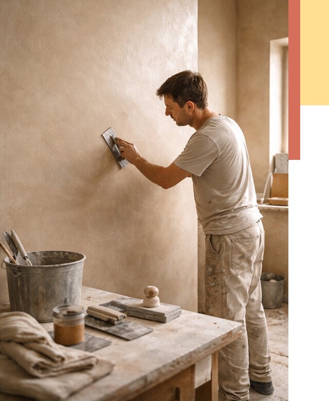 Марокканская штукатурка таделакт в Ижевске под ключ от 4363 руб. | ОТДЕЛОЧНИК-Жвс