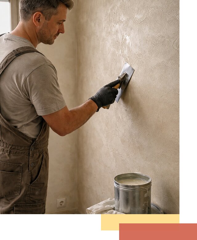 Нанесение воска на штукатурку в Ижевске для защиты и блеска