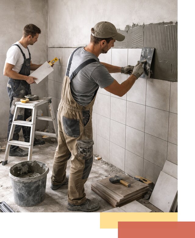 Укладка плитки на стены в Ижевске профессионально и надежно