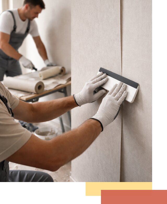 Поклейка обоев под покраску в Ижевске профессионально и быстро