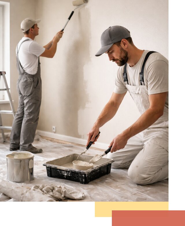 Покраска стен в квартире в Ижевске — профессионально и аккуратно