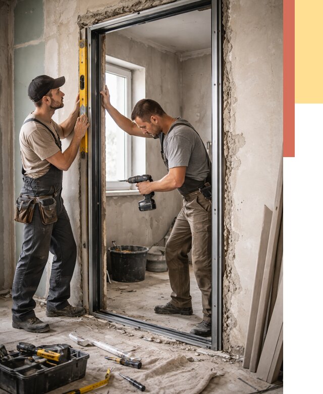 Закладка дверного проема в Ижевске от 3635 руб. — быстро и недорого | ОТДЕЛОЧНИК-Жвс