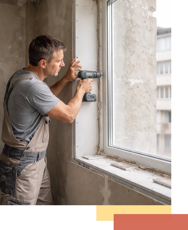 Монтаж гипсокартонных откосов в Ижевске под ключ