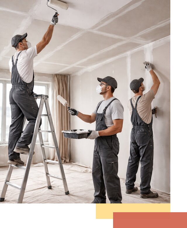 Покраска потолка из гипсокартона в Ижевске качественно и недорого