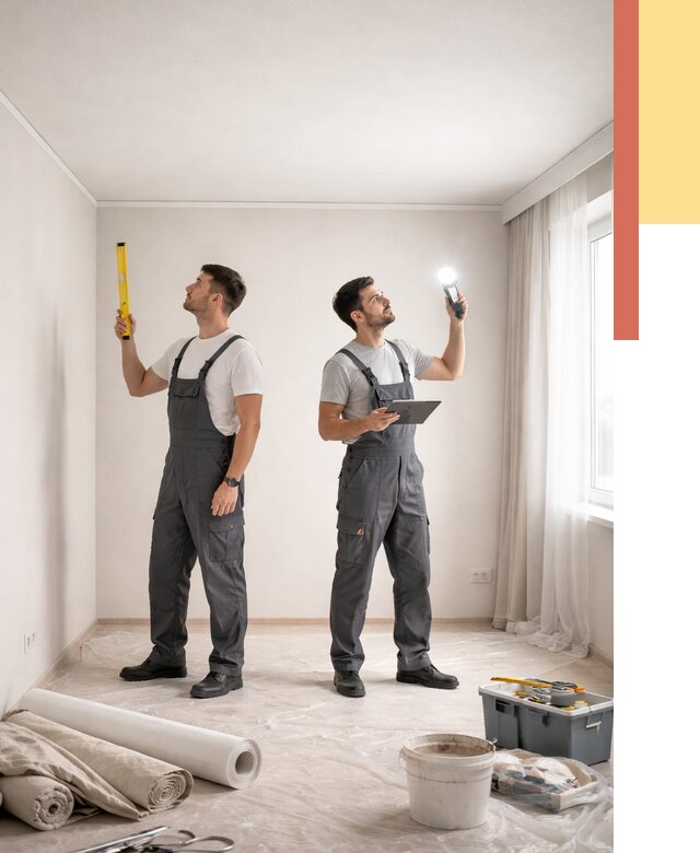 Отделка потолка в Ижевске недорого от 779 руб/м2 | Услуги ОТДЕЛОЧНИК-Жвс