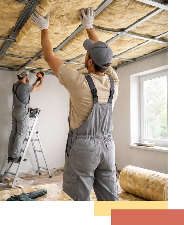 Утепление потолка под ключ в Ижевске качественно и быстро